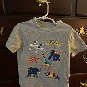 Gap Kids Grey Animal Graphic T-Shirt